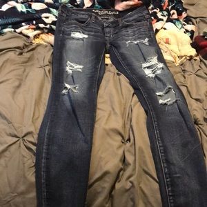 Super low American Eagle jegging